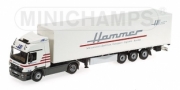 Mercedes . 844LS Koffersattezlug hammer 1/43