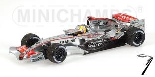 Mac Laren Mercedes MP4-21 1er roulage Silverstone  1/18