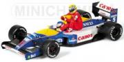 Williams FW14 Renault Bristish GP with 2nd driver  1/18