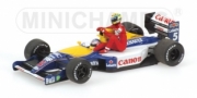 Williams FW14 Renault GP Grande Bretagne avec 2i&egrave;me pilote  1/43
