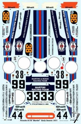 Porsche 917K D�but saison  1/24