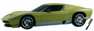 Lamborghini Miura Concept Concept 1/24