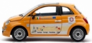 Fiat . Nuova 500 Overland orange 1/24