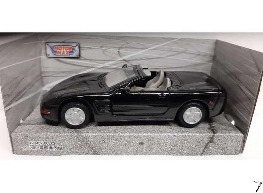 Chevrolet Corvette Cabriolet Noir Cabriolet Noir 1/43