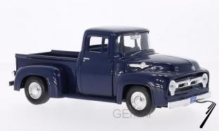 Ford . Pick-up bleu fonc 1/24