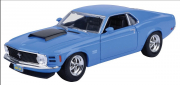 Ford Mustang Boss 429 Bleu Boss 429 Bleu 1/24