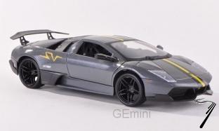 Lamborghini . LP670-4 SV gris mtallis 1/24