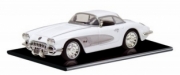 Chevrolet . hardtop blanche/argent 1/43