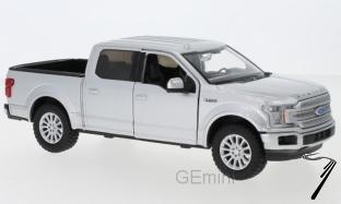 Ford . Limited Crew Cab Argent -  Echelle 1/27 1/24