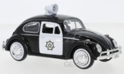 Volkswagen . noire / blanche Police 1/24