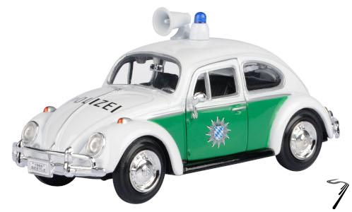 Volkswagen . Police Bavaroise Blanc/vert 1/24