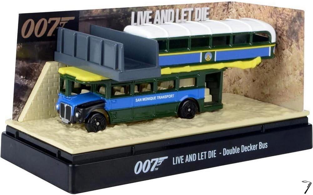 Divers . Leyland Bus  2 tage - Film James Bond Live and Let die - environ 10 cm autre