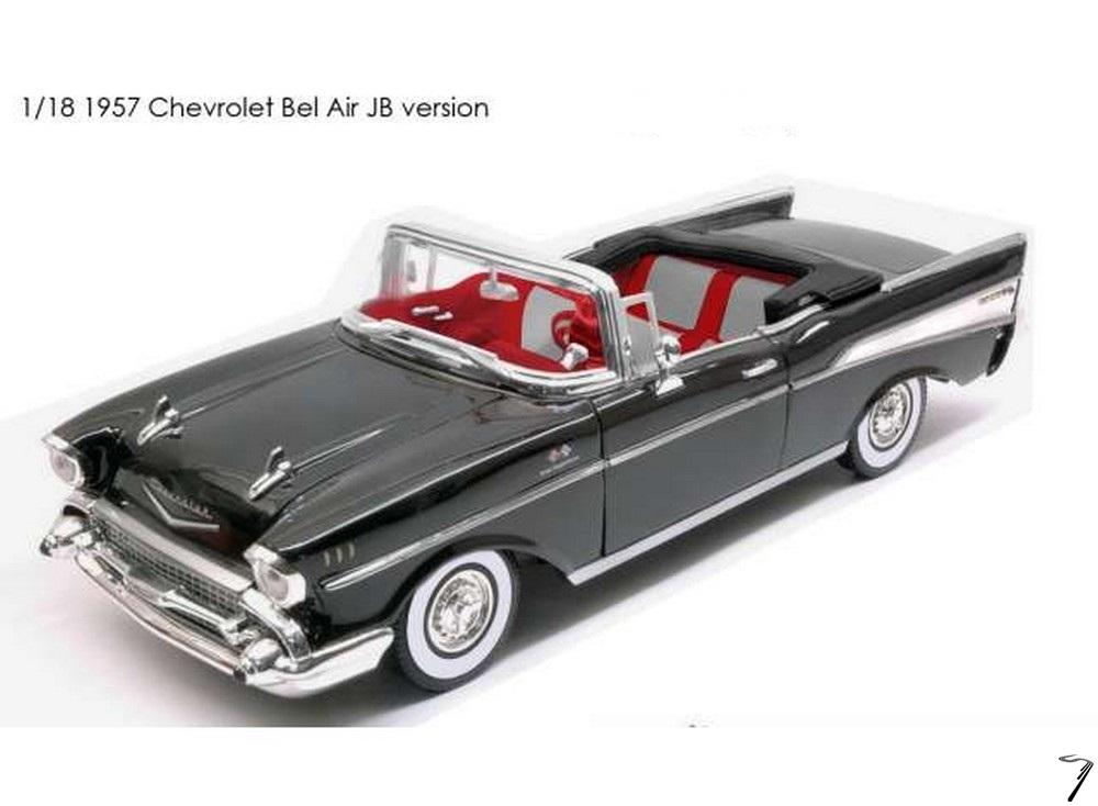 Chevrolet . Noire James Bond 1/18