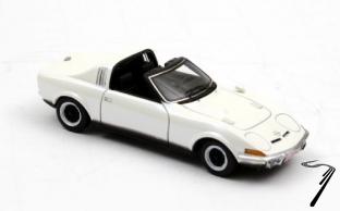 Opel . Aero blanche 1/43