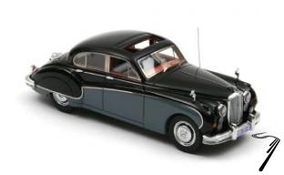 Jaguar MK8 noire Pewter noire Pewter 1/43