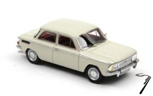 NSU . 1200/C blanc 1/43