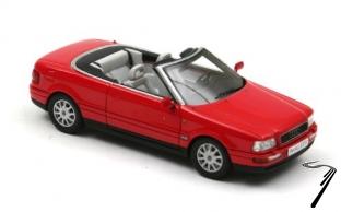 Audi . Convertible red 1/43