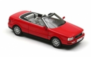 Audi . Convertible red 1/43