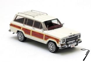 Jeep . blanc 1/43