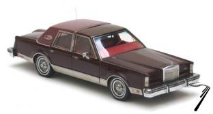 Lincoln . MKVI metallic dark red 1/43