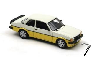 Opel . B 1200 yellow / white 1/43