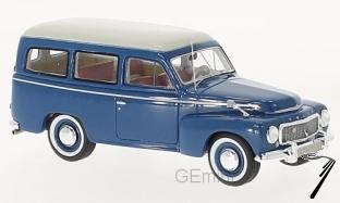 Volvo . 445 Duett bleu/blanc 1/43
