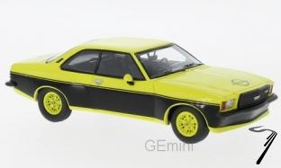 Opel . B jaune/noir 1/43