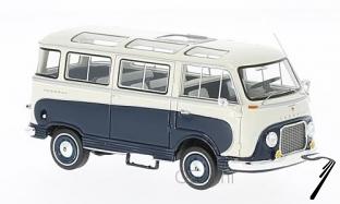 Ford . FK 1000 Panoramabus blanc/bleu 1/43