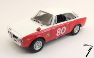 Alfa Romeo Giulia 1600 GTA #80 Vallelunga  1/43