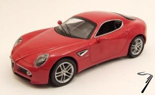 Alfa Romeo 8C Competizione rouge Competizione rouge 1/43