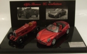 Alfa Romeo . Spider + P3 100 years Alfa Romeo 1/43