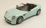 Alfa Romeo . spider blue azzurro 1/43