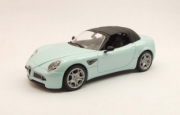 Alfa Romeo . spyder blue 1/43