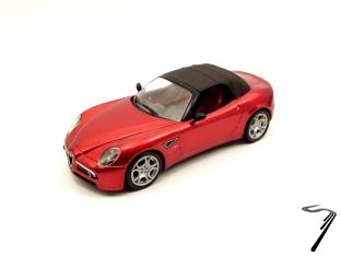 Alfa Romeo . Spyder rouge 1/43