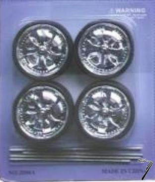 Divers Set de 4 roues Spintex de 33,9mm diamtre  1/18