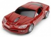 Chevrolet Corvette rouge - souris sans fil rouge - souris sans fil autre