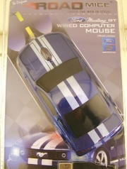 Ford Mustang Bleu - souris avec fil bleu - souris avec fil autre
