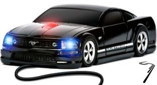 Ford Mustang noire - souris avec fil noire - souris avec fil autre