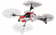 Divers . Quadrocoptère RC 4 voies RTF, équipé de 4 micro-moteurs, d'un gyro 3 axes et d'un émetteur 2.4GHz. Figures 360° réalisables - batterie incluse rechargeable par USB, 2 jeux d'hélices de rechange, piles télécommande non incluses, dimensions :L 360mm, H 135m autre