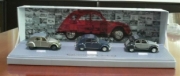 Citroen . Coffret 60 ans de la 2CV 3voitures 1/43
