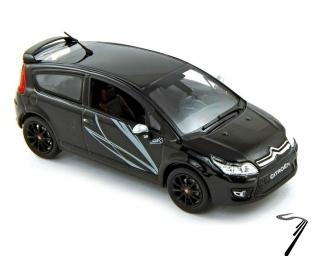 Citroen . par Loeb - noire 1/43