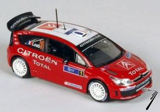 Citroen C4 winner French Rally  1/43