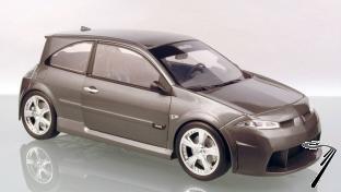 Renault Megane Vampire gris Hologramme Vampire gris 1/18