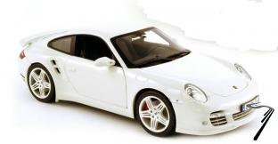 Porsche 911 turbo white Turbo white 1/18