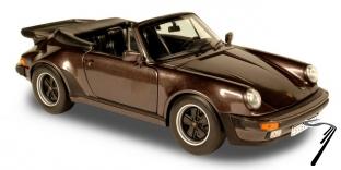 Porsche 911 Turbo 3.3L Brun Cabriolet Turbo 3.3L Brun 1/18