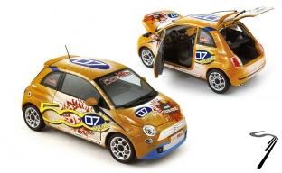 Fiat 500 Wroom version Michael Wroom version Michael 1/18