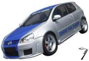 Volkswagen . Zender Concept 1/18