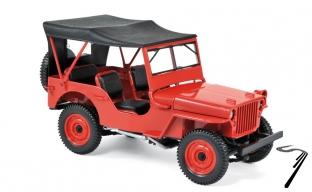 Jeep . rouge 1/18