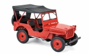 Jeep . rouge 1/18