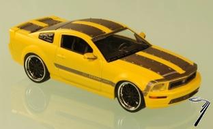 Ford Mustang Parotech CESAM Yellow Parotech CESAM Yellow 1/43